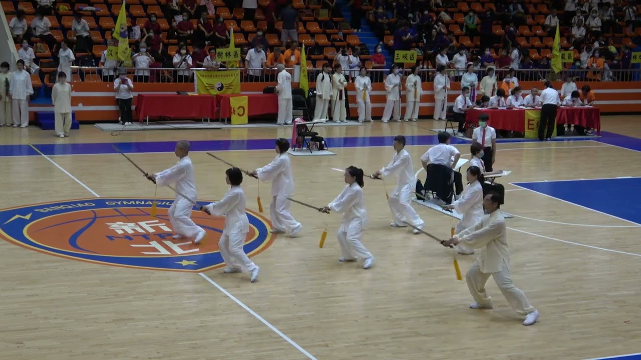112年市錦賽 選手團體表演54式傳統劍