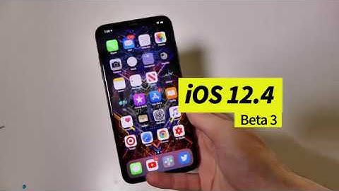 iOS 12.4 Beta 3 - What