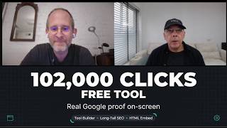 He Got 102,000 Google Clicks From One Free Tool (Real Proof)