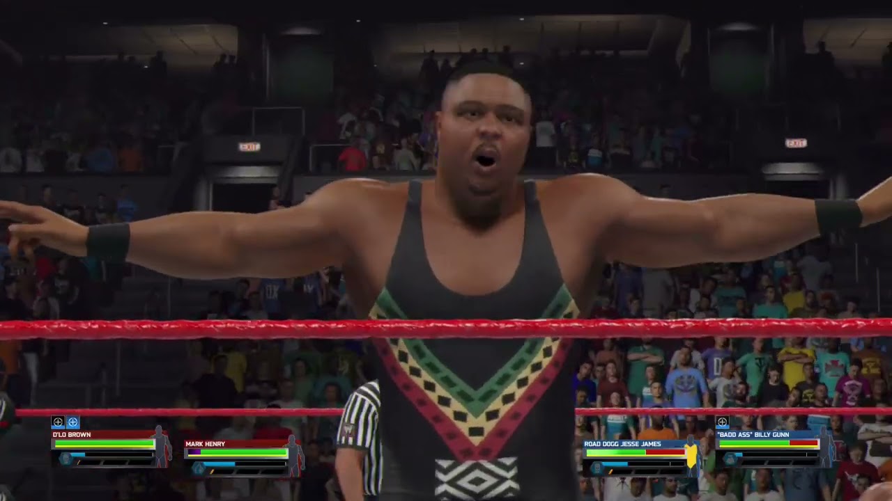 WWE 2K25 NEW AGE OUTLAWS VS NATION OF DOMINATION