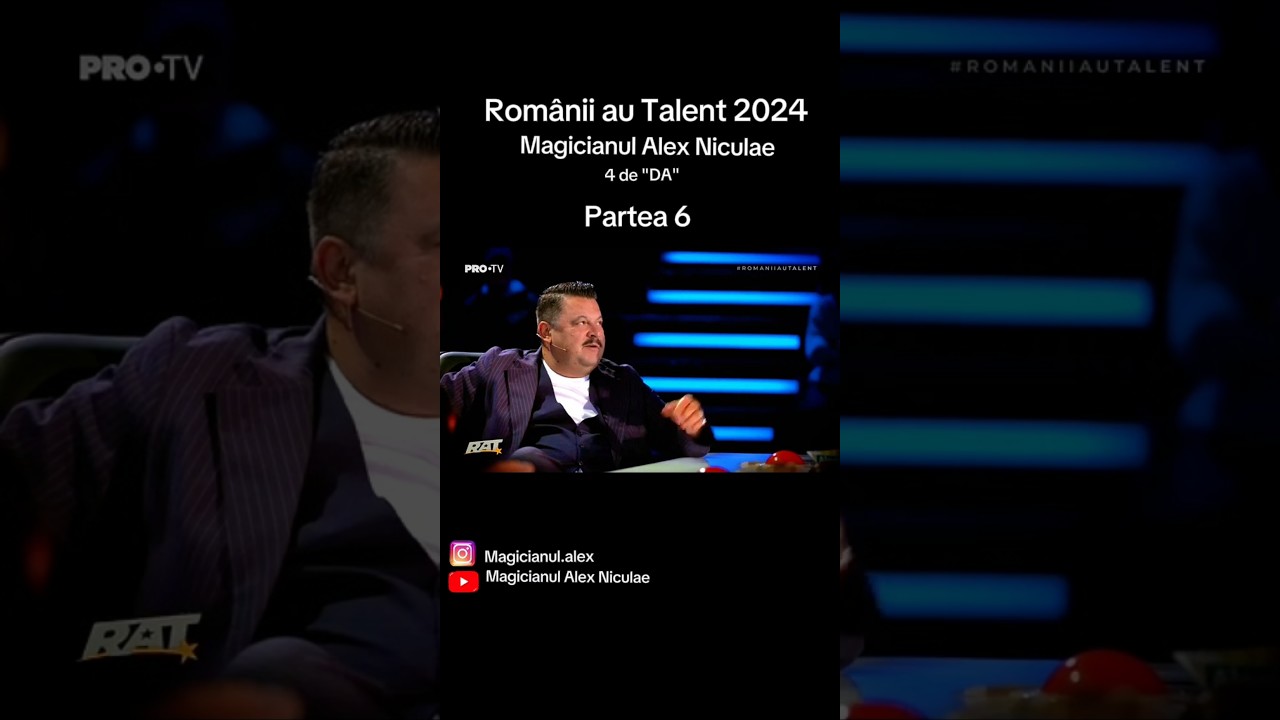 ♦️Momentul meu de la Români au Talent, unde am luat 4 de "DA" - Partea 6 