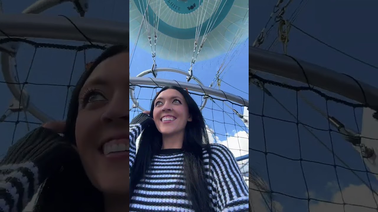 Let’s go ride the Balloon at Disney Springs!! 😍✨