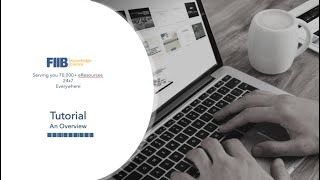 Fiib Elibrary - Tutorial