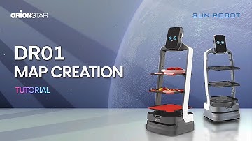 (Thai Version) การทำ Mapping หุ่นยนต์เสิร์ฟอาหาร Orionstar Robot รุ่น DR01