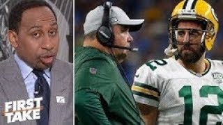 Aaron Rodgers ‘quit on Mike McCarthy’ – Stephen A   First Take