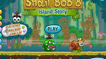 Snail Bob 8. Island Story. All Level 1-30 Walkthrough / Улитка Боб 8. Остров. Прохождение