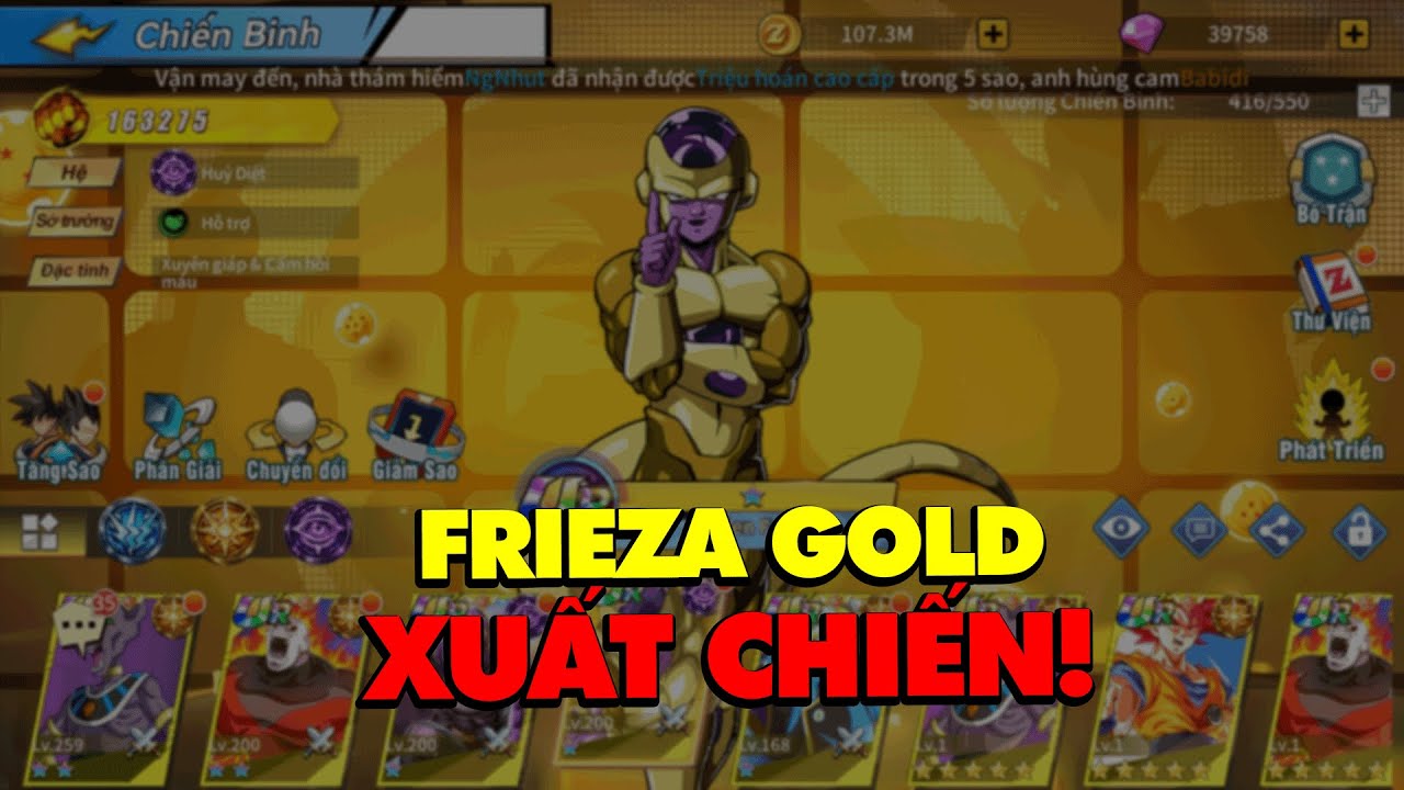 NHÂN PHẨM VÔ CỰC BẤM NHẸ CŨNG RA UR, MẢNH GHÉP CUỐI CỦA TEAM BẠO CHÚA FRIEZA | HUYỀN THOẠI SAIYAN #3