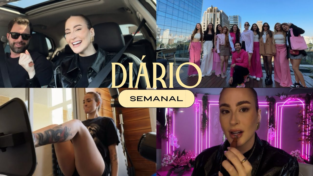 VLOG DA SEMANA: encontro com amigas,lançamento e eventos
