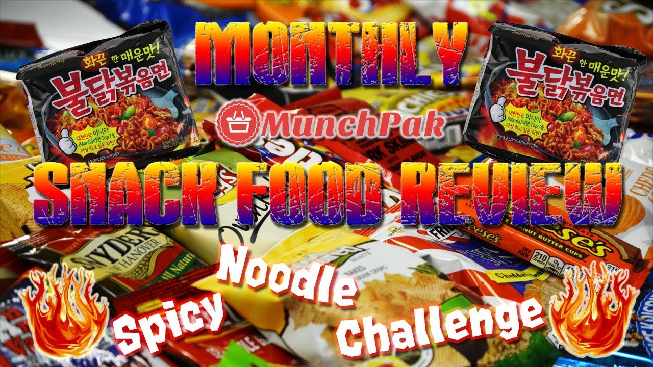 January Snack Food Review & Spicy Food Challenge!! YouTube
