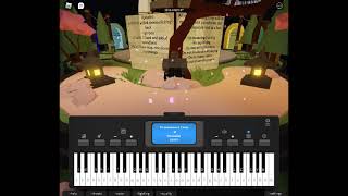 Inuyasha OST - Affections Touching Across Time (Roblox Piano) screenshot 5