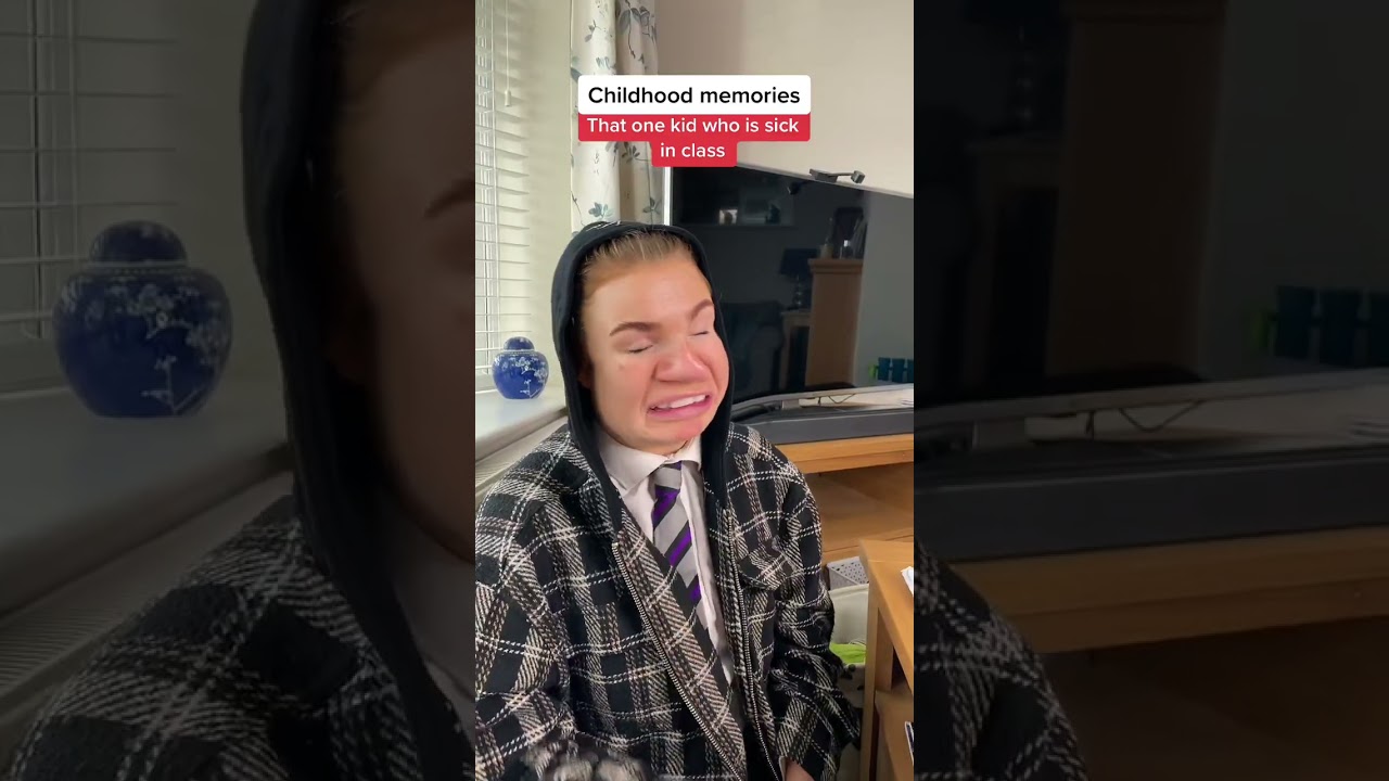 That one kid who is sick in class 😂