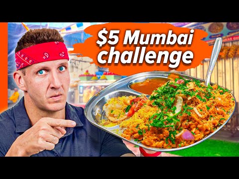 Eating Five Meals for $5!! Mumbai's CHEAPEST Street Food!!