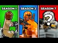I built every season of clone wars in lego