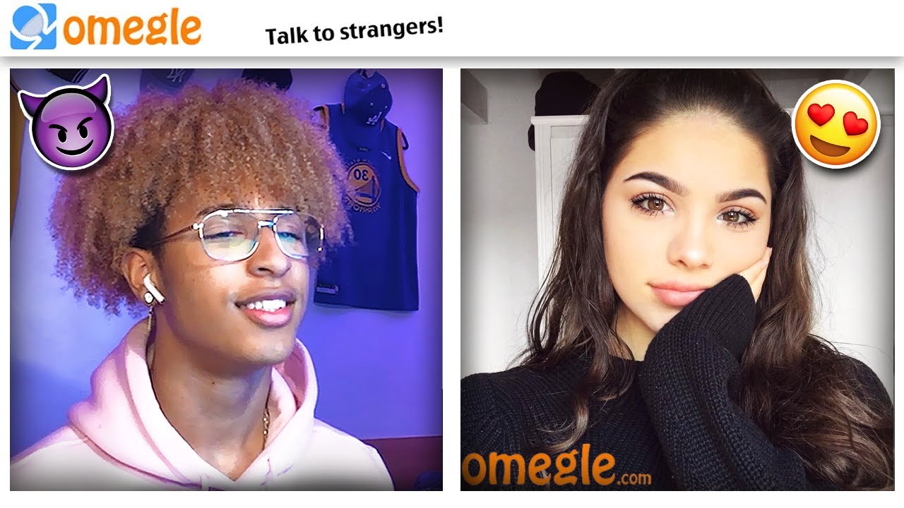 OMEGLE But I'm On DEMON TIME 😈 **SHE FLASHED ME!!**