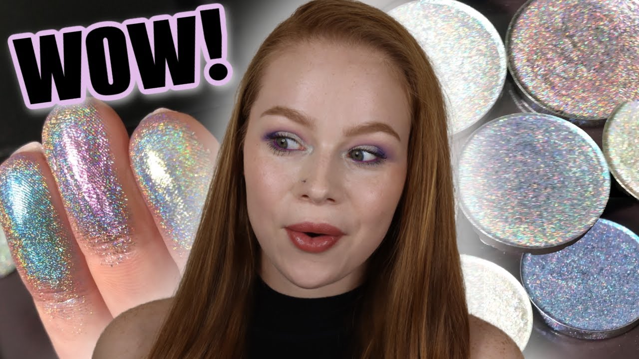 GRWM using Glam Shop Holo Eyeshadows