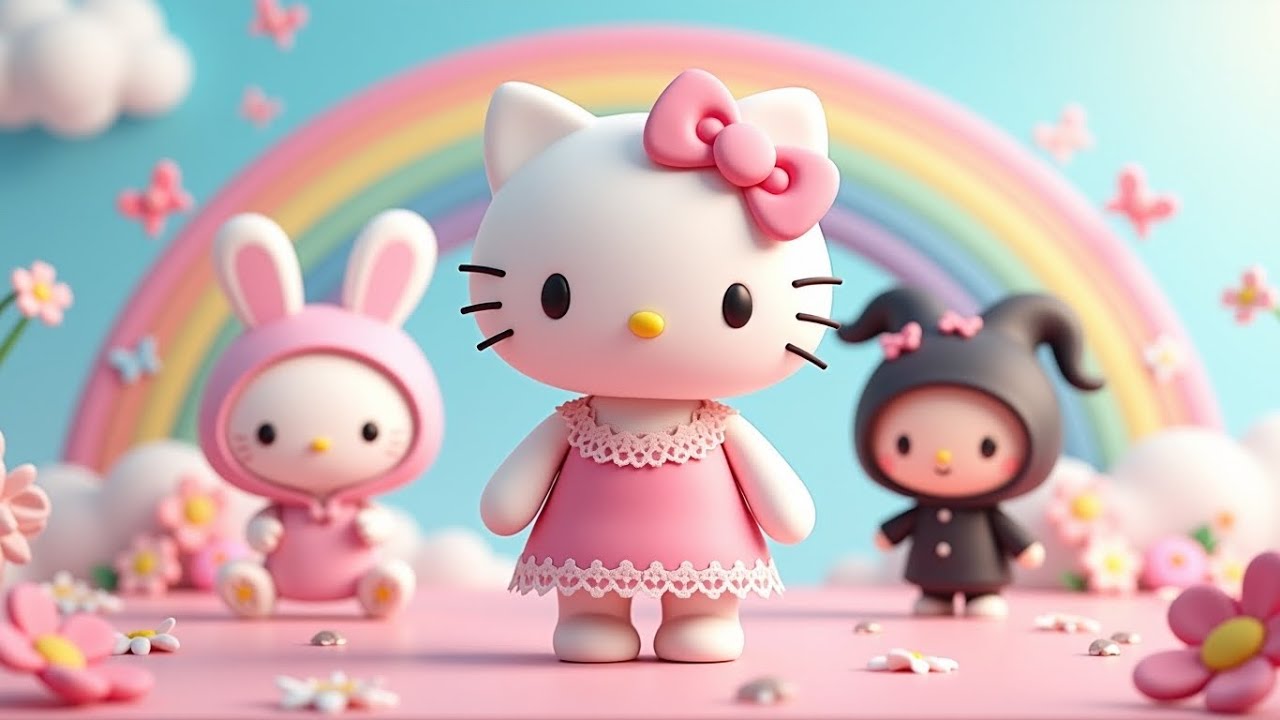 Hello Kitty and Friends : Magical Rainbow day Sing, Play, abd