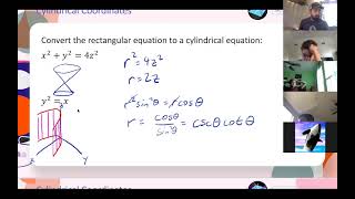 Lesson 7 - 11.7 Cylindrical and Spherical Coordinates