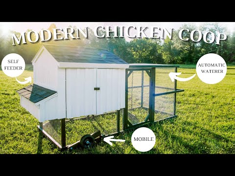 Video: Hur man bygger en rörlig kycklingkup eller kyckling traktor