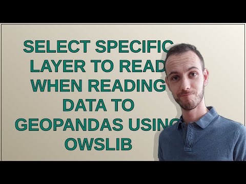 Select specific layer to read when reading data to GeoPandas using OWSlib