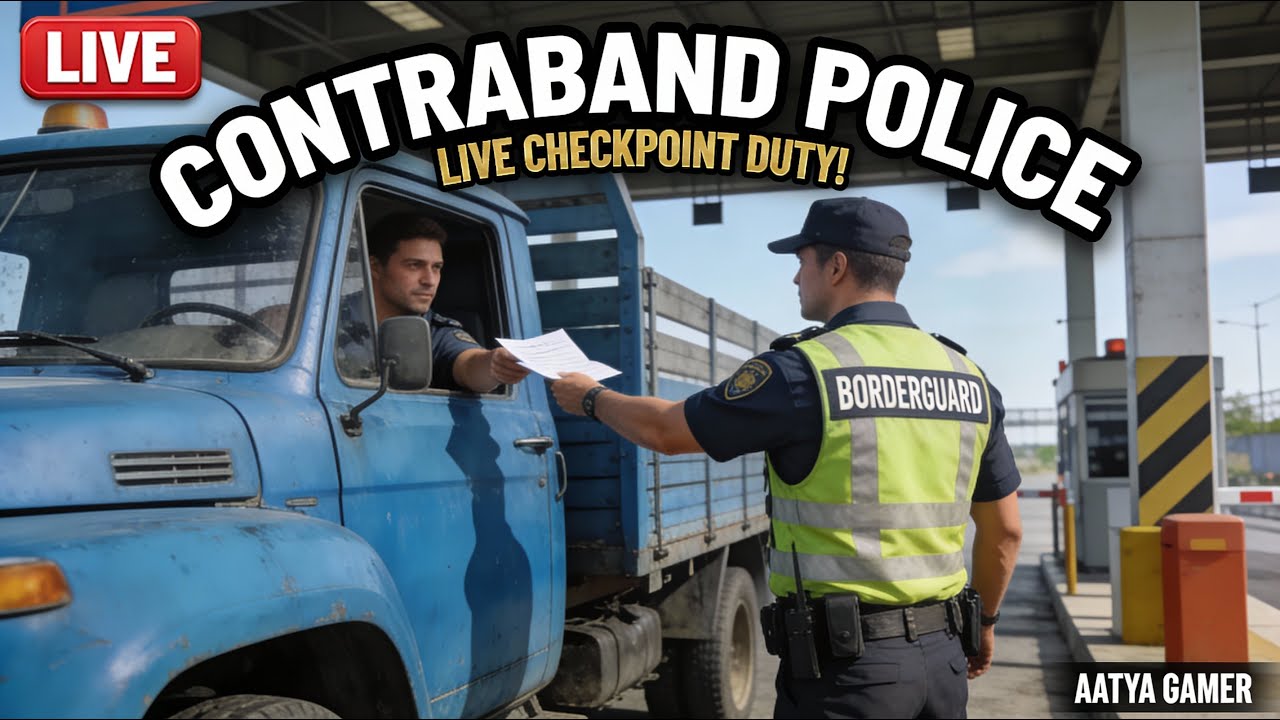 🔍 Smuggling Caught LIVE! | Contraband Police Gameplay 🚨