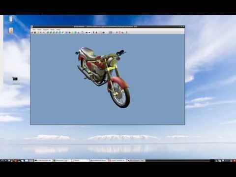 Linux Debian Jessie A3dsViewer: export 3DS Max to HTML5