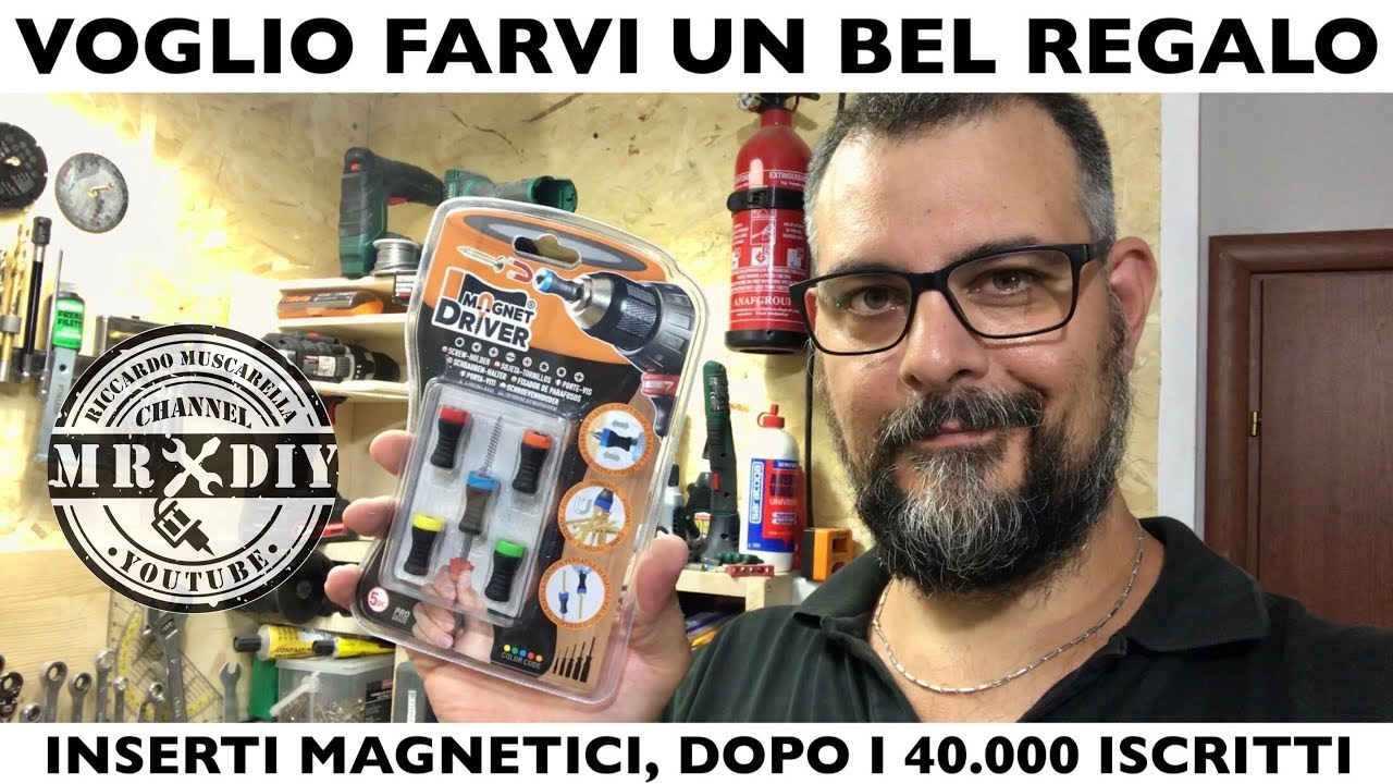Vi regalo gli inserti Micaton Magnetic Drive, al raggiungimento di 40000 iscritti. Inserti magnetici
