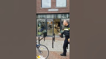 Gast denk aan je fietsverlichting💡👍 #fietsverlichting #politie