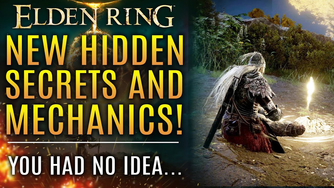 Elden Ring Has TONS Of Hidden Gameplay Mechanics & Secrets...Elden Ring Tips and Tricks! - YouTube