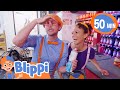 Gambar cover Roller-Skate Fun! Educationals for Kids | Blippi and Meekah Kids TV