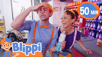 Roller-Skate Fun! Educational Videos for Kids | Blippi and Meekah Kids TV