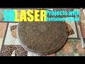 Reclaimed Woodworking with a Laser!  - 10 projects