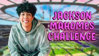 The JACKSON MAHOMES CHALLENGE in FORTNITE!