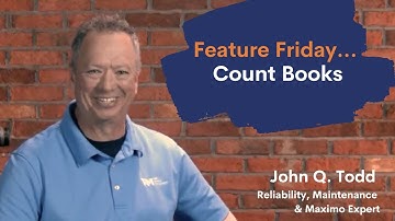 Setting Up Count Books – IBM Maximo & MAS | Feature Friday