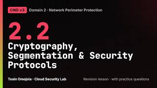Full CND v3 2.2 | Technical Network Security (2/2): Cryptography, Segmentation, Solutions and Protocols Guide