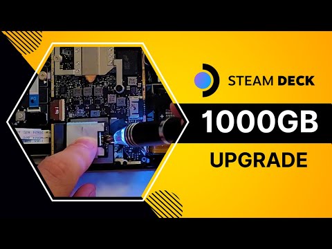 Steam Deck 1TB NVMe Replacement Tutorial Walkthrough