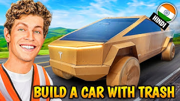 Build a Car With Trash, Win $1,000! | Stay Wild In Hindi