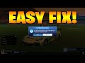 FIX You are not connected to Epic Online Services Would you like to reconnect? Rocket League Servers