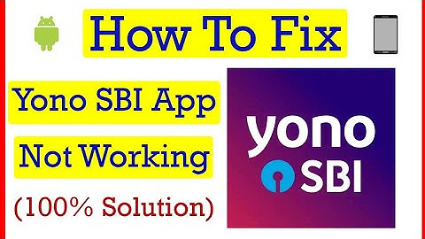 How to Fix Yono SBI Banking App Not Working Problem in Android Mobile Tamil | VividTech