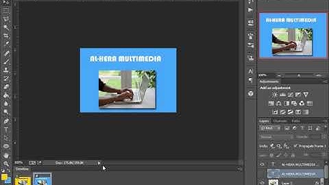 How make animation in photoshop cc  cs6  Bangla Tutorial