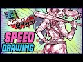 HARLEY QUINN SUICIDE SQUAD TIME LAPSE | SPEED DRAWING!!!