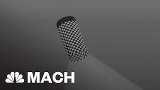 This Futuristic Sheet Of Paper Turns Into A Flashlight Mach Nbc News