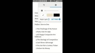 play book reading settings 2018 screenshot 5
