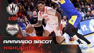 Armando Bacot 21 Points Highlights Vs. Santa Cruz Warriors