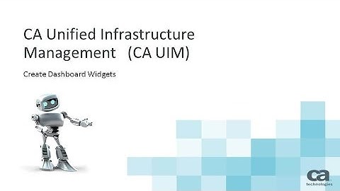 Create Dashboard Widgets