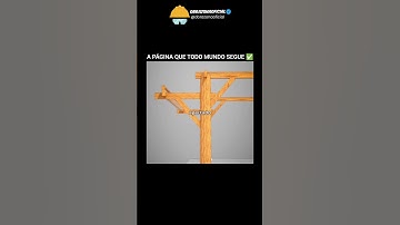 veja com é feita uma estrutura de madeira 🎥arquitetura3d