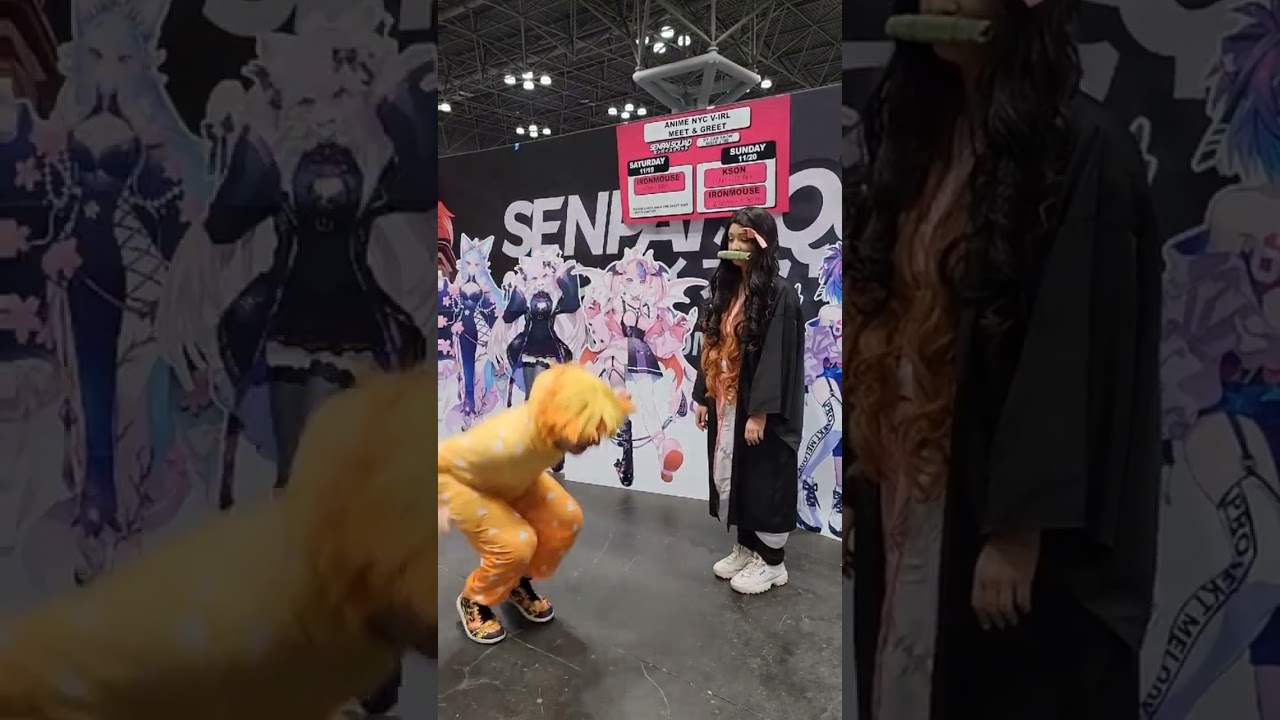 Zenitsu Gets Sturdy for Nezuko #anime #cosplay #demonslayer #nezukochan #zenitsu