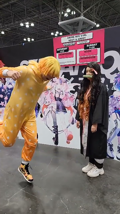 Zenitsu Gets Sturdy for Nezuko #anime #cosplay #demonslayer #nezukochan #zenitsu