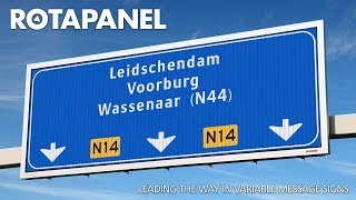 Rotapanel Traffic - Variable message signs