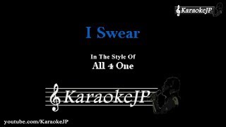 Miniatura del video "I Swear (Karaoke) - All 4 One"