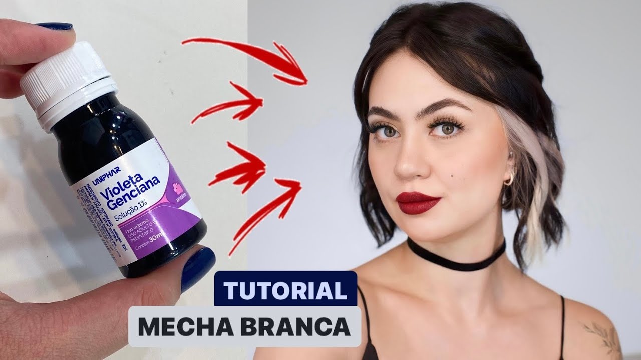MECHA BRANCA/PLATINADA (EM CASA) | Namie Kishimoto